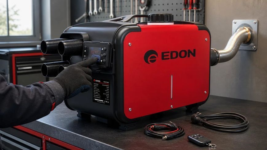 Обогреватель дизельный автономный EDON DHP-12-24/5000 (8кВт/220В/12В/24В/Webasto) DHP-12-24/5000 фото