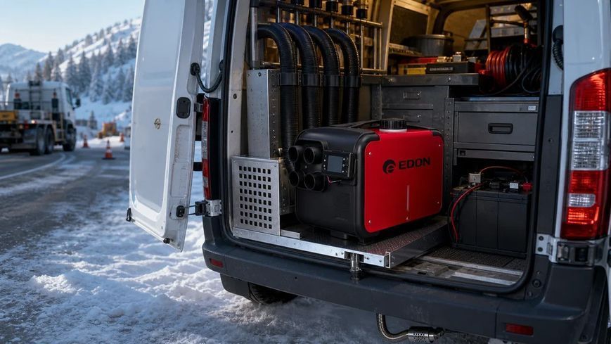 Обогреватель дизельный автономный EDON DHP-12-24/5000 (8кВт/220В/12В/24В/Webasto) DHP-12-24/5000 фото