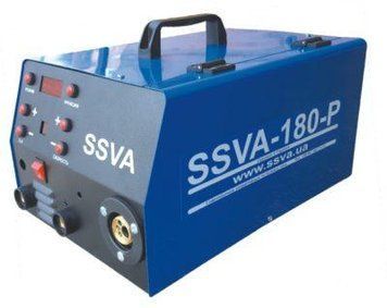 Купити Потужний зварювальний апарат (напівавтомат) SSVA-180-P : 180А, MIG-MAG, 220 В в Україні у Tools Store