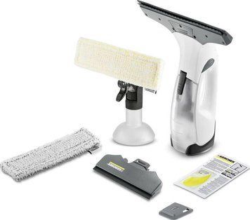 Мощный пылесос оконный аккумуляторный Karcher WV 2 Premium : рабочая ширина насадки 170 мм 280 мм 1.633-216.0 фото