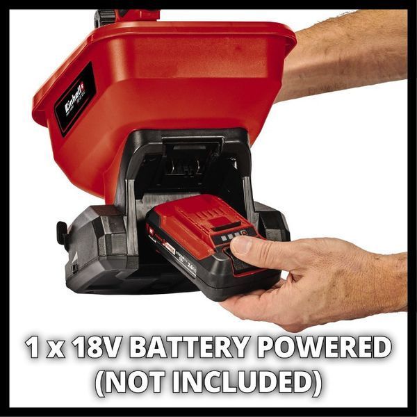 Купити Розкидач-сівалка акумуляторний EINHELL GE-US 18 Li-Solo в Україні у Tools Store