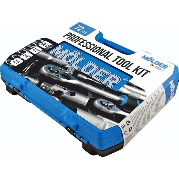 Купити Набір інструментів 72шт. MOLDER MT60072 в Україні у Tools Store