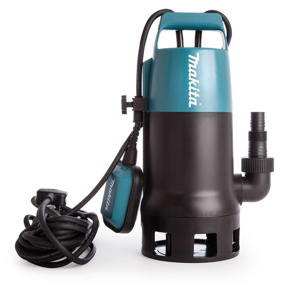 Профессиональный погружной насос для грязной воды Makita PF1010 : 1100 Вт, 240 л/мин, подача 10 м PF1010 фото