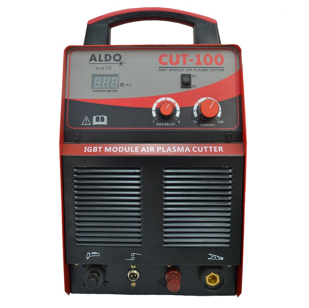Потужний апарат плазмового різання ALDO WELD CUT-100 : 12.1 кВт, струм 100 А, тис 4.5 Атм, товщина різання 35 мм CUT-100 фото