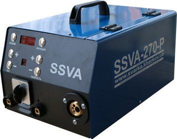 Купити Потужний зварювальний апарат (напівавтомат) SSVA-270-P : 270А, MIG-MAG, 220 В в Україні у Tools Store