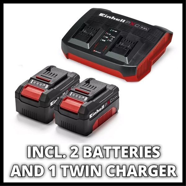 Пила цепная аккумуляторная Einhell GP-LC 36/35 Li Twincharger Kit (4а и зарядка 2шт) 4501780 4512112 фото
