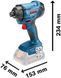 Шуруповерт аккумуляторный импульсный BOSCH GDR 180-LI (06019G5124) - фото товара 06019G5124