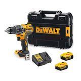 Шуруповерт аккумуляторный DEWALT DCD791P2 (2акум.18В 5Ач/зарядный/кейс/70Нм) DCD791P2 фото