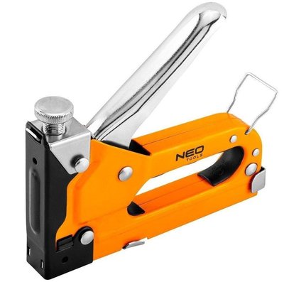 Степлер ручний будівельний Neo Tools : від 4 до 14 мм, тип скоби J (16-032) 16-032 фото