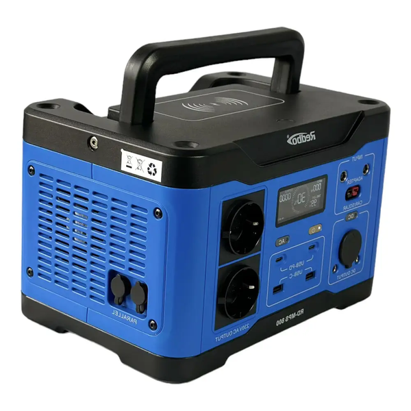 Купити Потужна портативна зарядна станція REDBO Portable Power Station 800W : RD-MPS800W, USBx2, 300 Вт в Україні у Tools Store