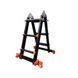 Драбина-трансформер телескопічна GTM KMP403D 4*3 алюмінієва : 4секції / 3сходинки (37620) - фото товару 37620