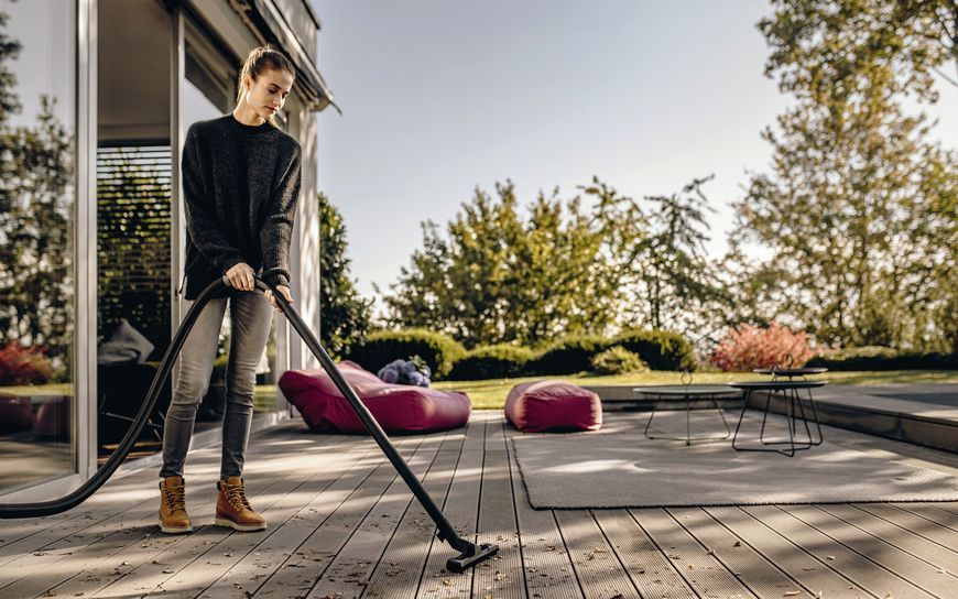 Профессиональный пылесос Karcher WD 4 V-20/5/22 : 1000 Вт, 20 л, для сухой и влажной уборки 1.628-209.0 фото